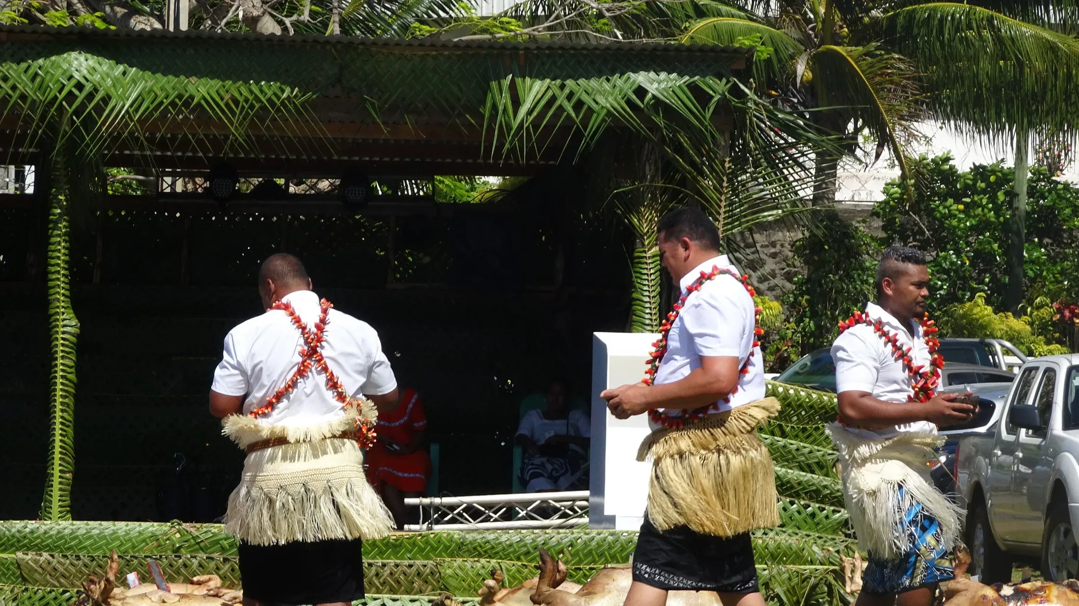 Kava Ceremony After Morning Mass