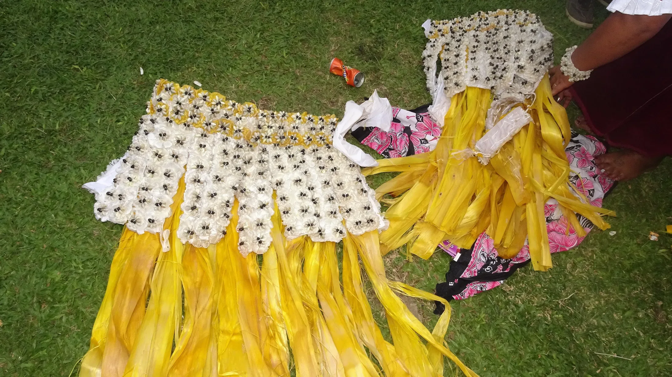 Heavy Shell-Embroidered Costume, Alele