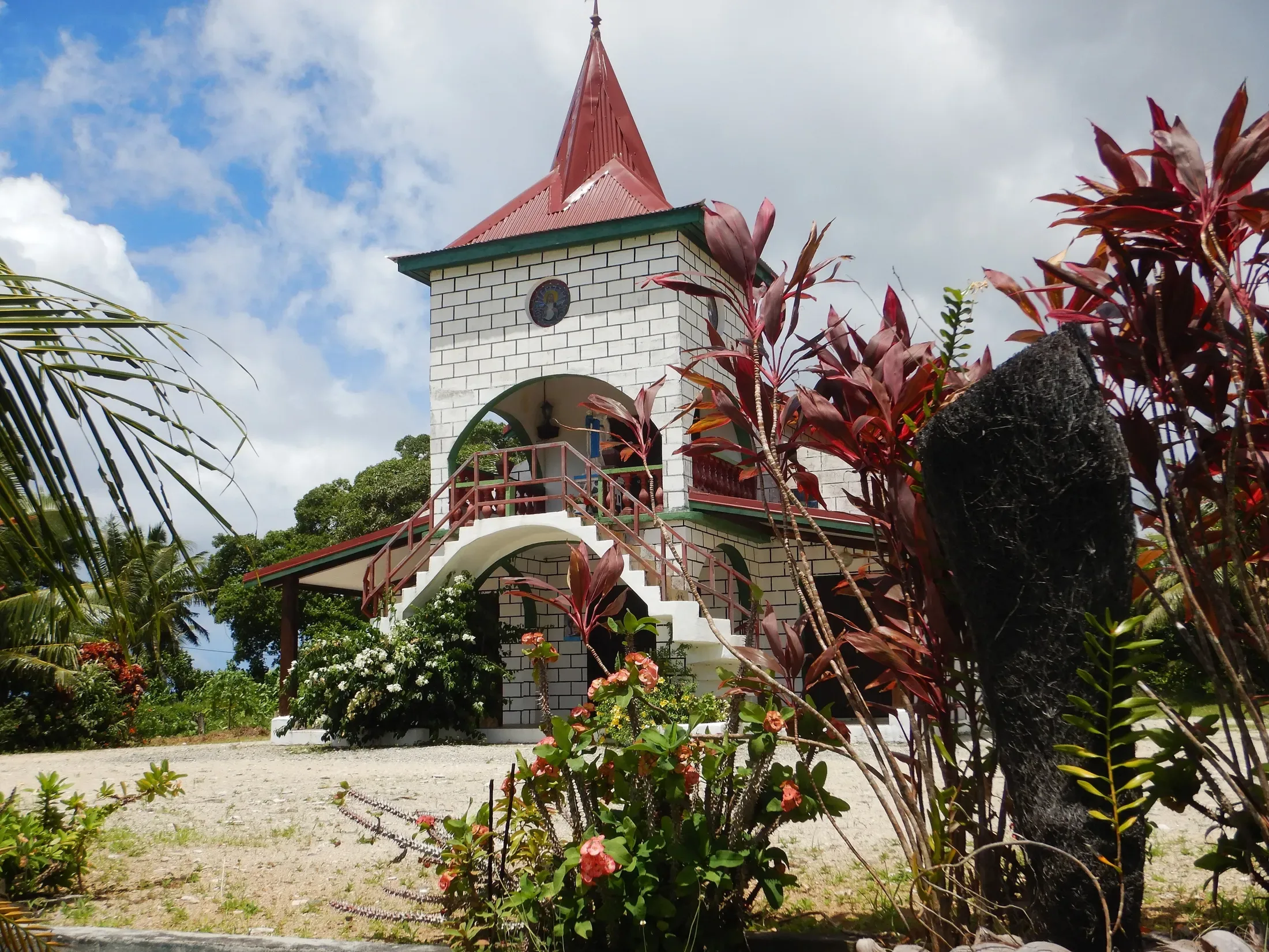 Hillside Church on Futuna