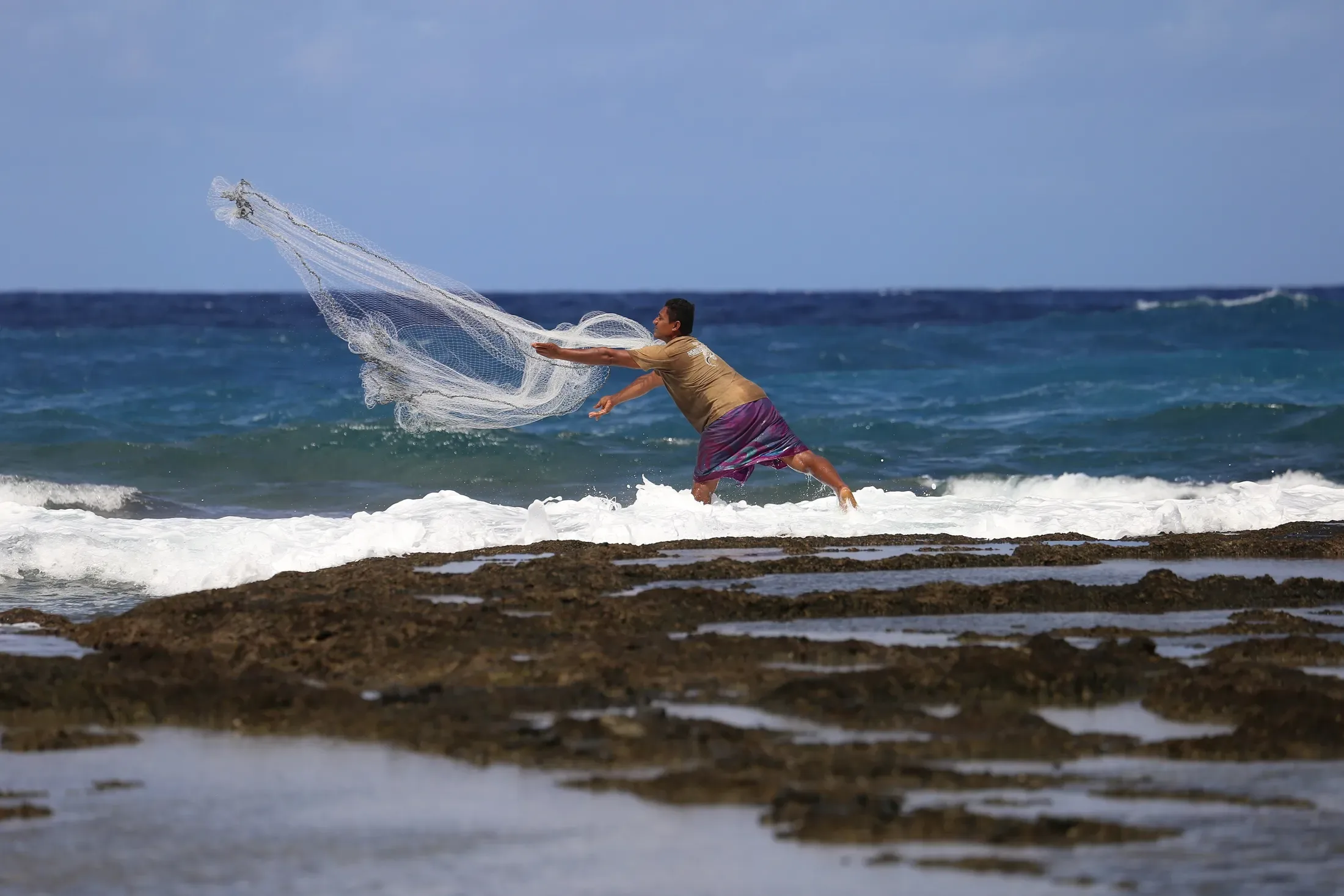 Cast-Net Fishing on Futuna