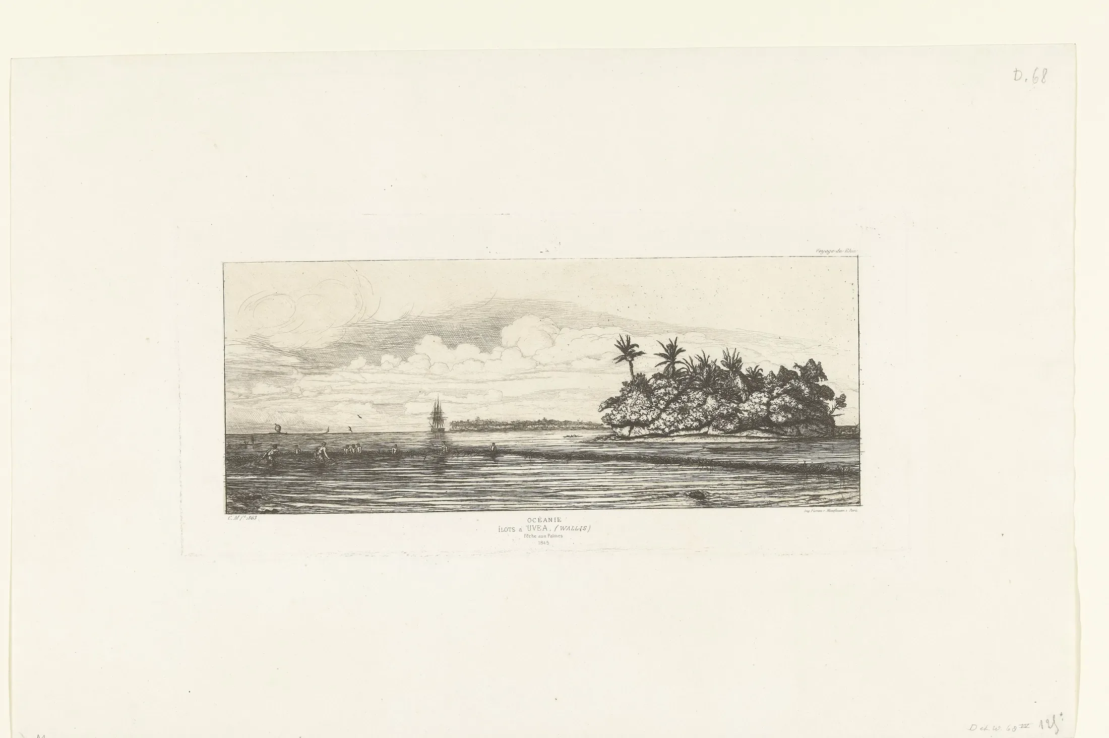 Fishermen at the Wallis Islands