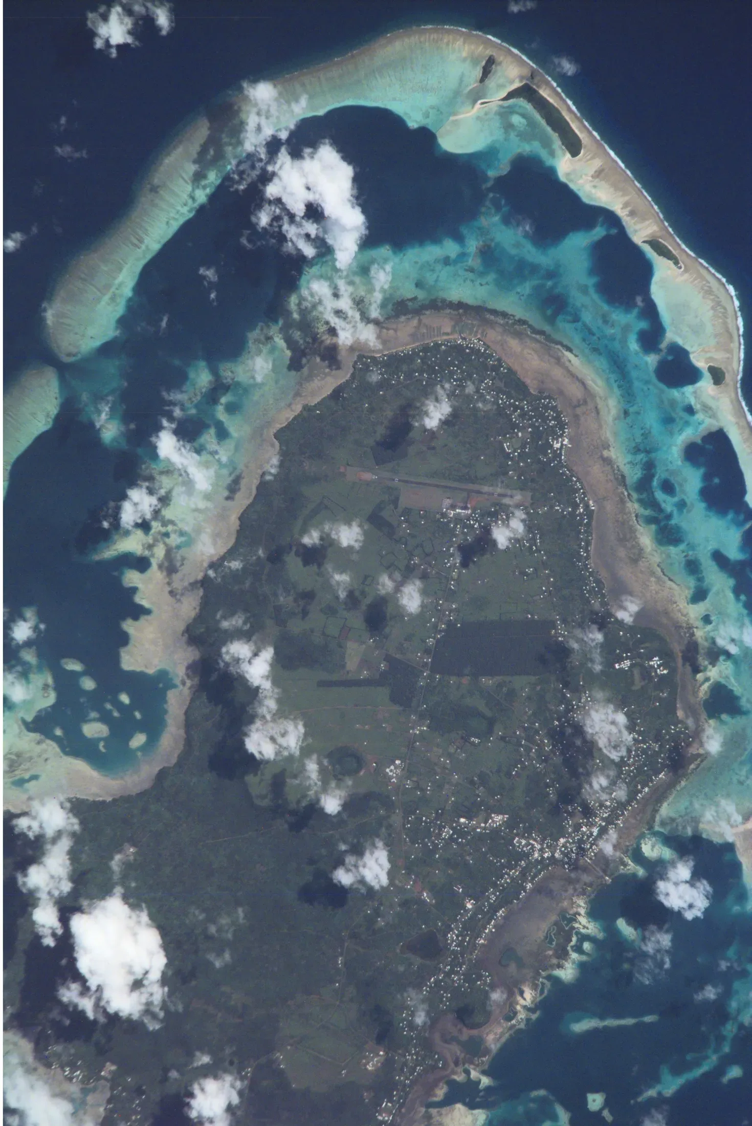Northern Wallis with Islets from Space