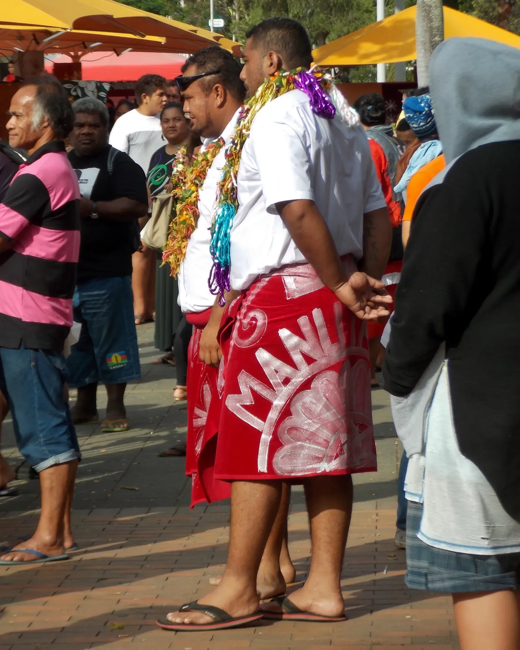 Wallisian and Futunian Men in Nouméa